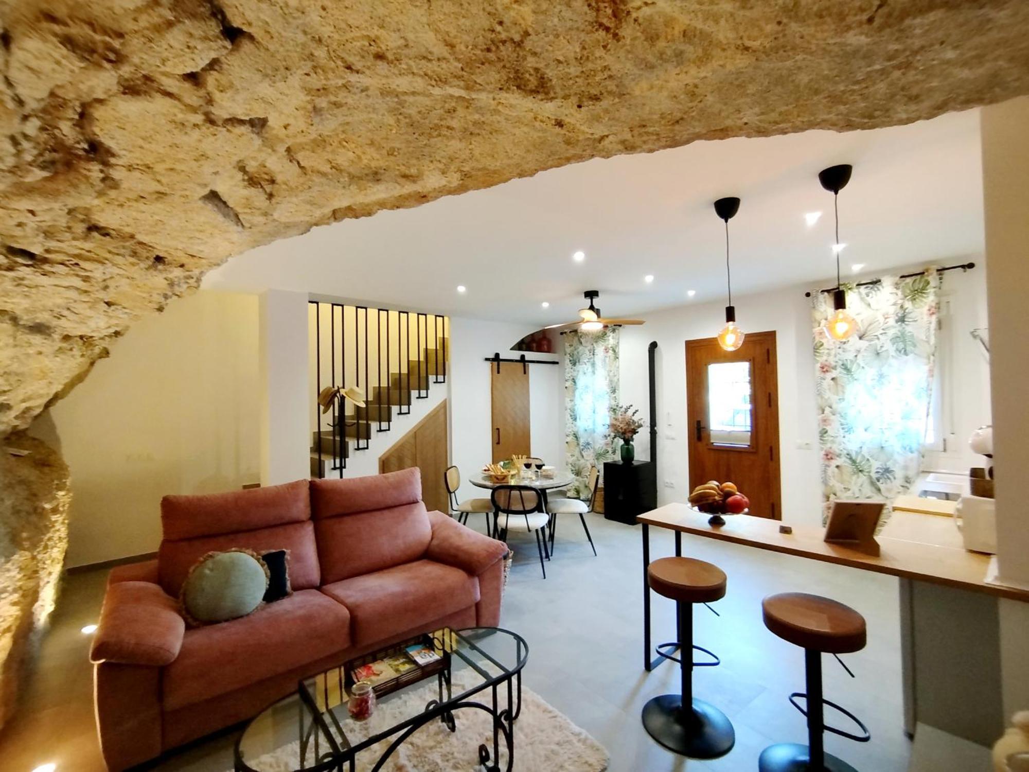 Casa Cueva Las Chicas Del Puente Setenil De Las Bodegas Екстер'єр фото
